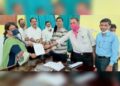 नायब तहसीलदार अभिषेक देवांगन को न्यायालीन कार्य से विरत करने की मांग