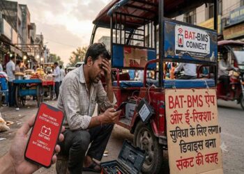 चलते-चलते अचानक बंद हो रहे E-Rickshaw! कथित चाइनीज App और Bluetooth कनेक्शन पर उठे सवाल