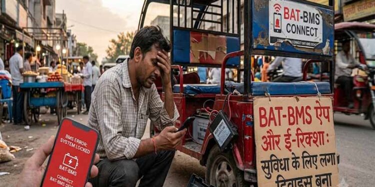 चलते-चलते अचानक बंद हो रहे E-Rickshaw! कथित चाइनीज App और Bluetooth कनेक्शन पर उठे सवाल