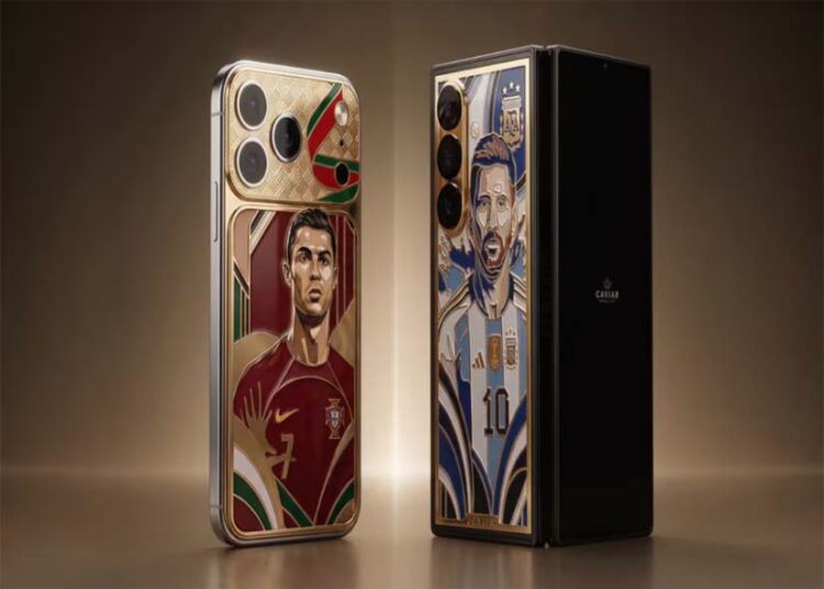 दुनिया के सबसे एक्सक्लूसिव फोन! Messi-Ronaldo 24K गोल्ड एडिशन, सिर्फ 19 खरीदारों के लिए