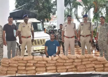 छत्तीसगढ़: बस्तर में गांजे की बड़ी खेप पकड़ी गई, ₹1.07 करोड़ का गांजा जब्त, एक आरोपी गिरफ्तार