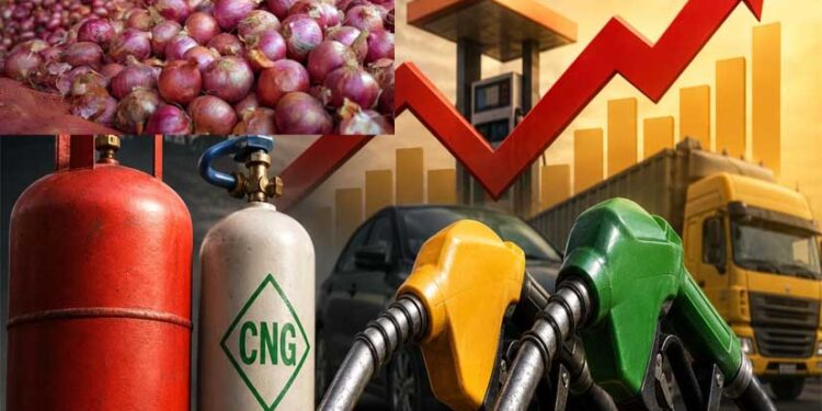 आम आदमी पर महंगाई की चौतरफा मार, प्याज 62 रुपये किलो; पेट्रोल-डीजल और LPG भी महंगी