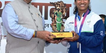 कॉमनवेल्थ रजत पदक विजेता ज्ञानेश्वरी यादव का सम्मान, उप मुख्यमंत्री अरुण साव बोले- युवा लें प्रेरणा, खेलों का बनेगा बेहतर माहौल