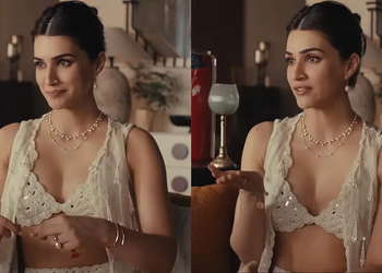 रक्षा बंधन के विज्ञापन में kriti sanon की पोशाक को लेकर बवाल
