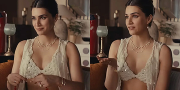 रक्षा बंधन के विज्ञापन में kriti sanon की पोशाक को लेकर बवाल