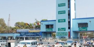 भिलाई स्टील प्लांट में काम के दौरान हादसा, पुशर कार की चपेट में मजदूर की मौत