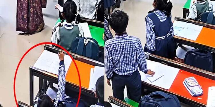 डीजे की तेज आवाज के बीच छात्रा की तबीयत बिगड़ी, CCTV फुटेज सामने आने के बाद उठे सवाल
