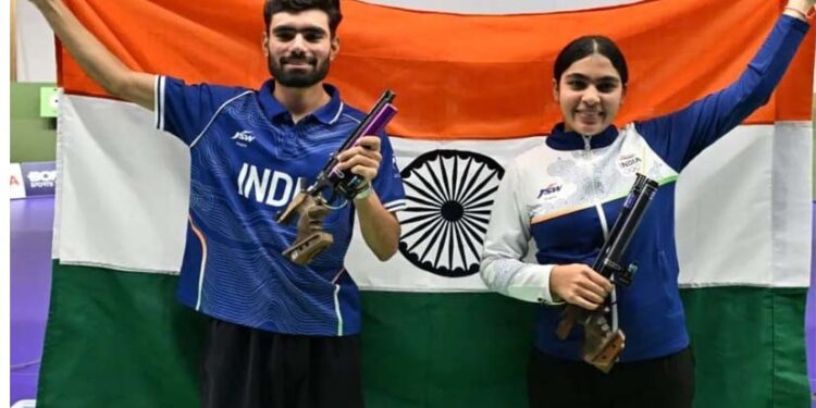Asian Games 2026: शूटिंग में भारत को दूसरा गोल्ड, कमलजीत-सुरुचि की जोड़ी ने रचा इतिहास