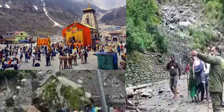 उत्तराखंड में मौसम का कहर! केदारनाथ मार्ग पर पत्थर गिरे, सैकड़ों यात्री फंसे; बदरीनाथ-हेमकुंड में बर्फबारी