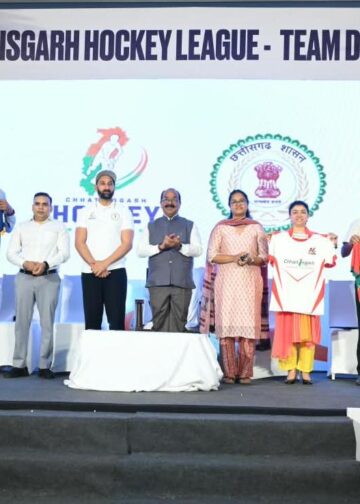 छत्तीसगढ़ हॉकी लीग के फ्रेंचाइजीस और टीमों का ऐलान, सभी टीमों की जर्सी लॉन्च