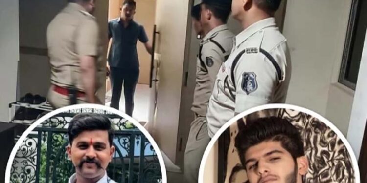 शोएब ढेबर का पुलिसिया मुखबिर शिवम लाइन अटैच