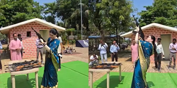 AK-47 से फायरिंग का VIDEO वायरल होने के बाद IPS अंकिता शर्मा को कारण बताओ नोटिस, समर्थन में उतरे विधायक रिकेश सेन