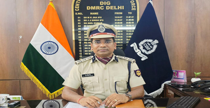 छत्तीसगढ़ के IPS संतोष सिंह को मिली दिल्ली मेट्रो की सुरक्षा की जिम्मेदारी, CISF में बने DIG